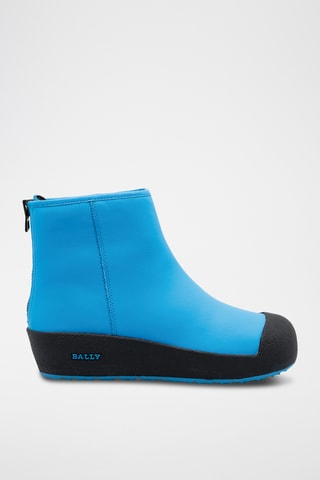 Bottines en cuir - Bleu