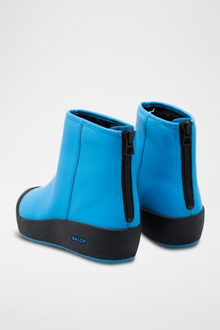 Bottines en cuir - Bleu
