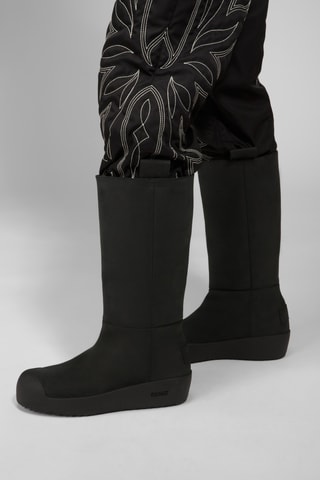 Boots en cuir - Noir