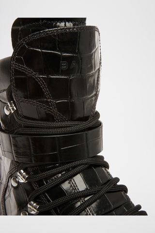 Boots en cuir - Noir