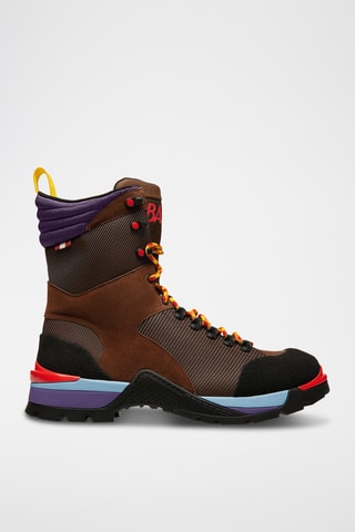 Bottines en cuir - Marron