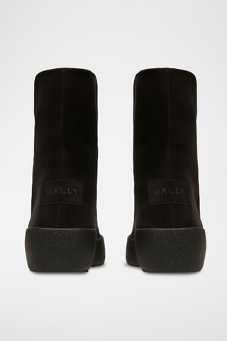 Bottines en cuir - Noir