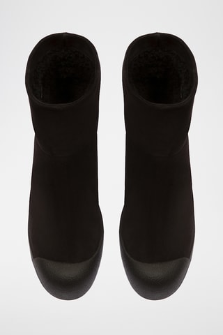 Bottines en cuir - Noir