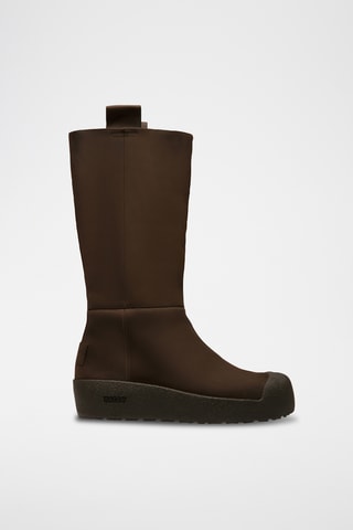 Boots en cuir - Marron