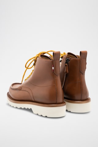 Boots en cuir - Marron