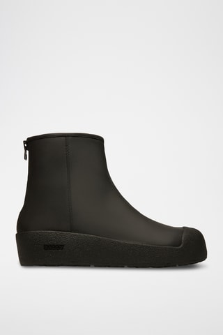Bottines en cuir - Noir