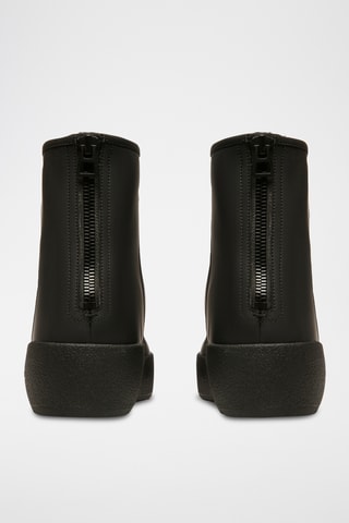 Bottines en cuir - Noir