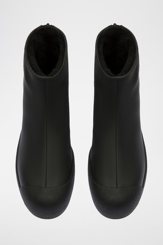 Bottines en cuir - Noir
