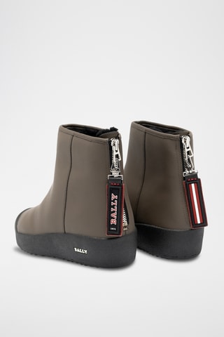 Boots en cuir - Marron
