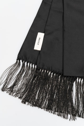 Écharpe en soie - Noir