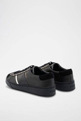 Sneakers en cuir - Noir