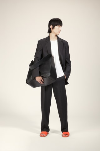 Sandales en cuir - Orange