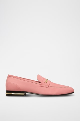 Mocassins en cuir - Rose