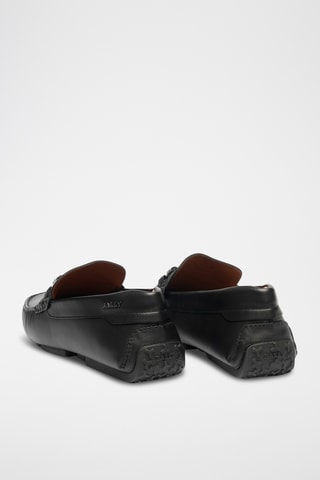 Mocassins en cuir - Noir