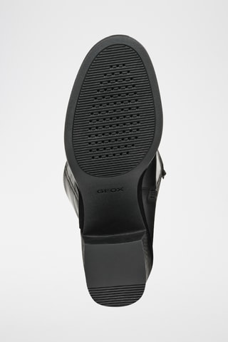 Bottes en cuir de veau Serilda - Noir