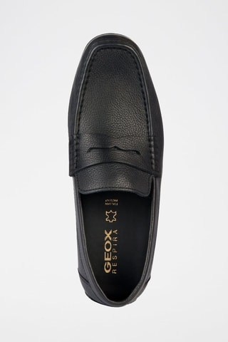 Mocassins en cuir Kosmopolis - Noir