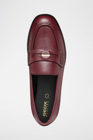 Mocassins en cuir de veau Cloridie - Bordeaux