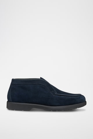 Mocassins en nubuck Spherica - Bleu marine