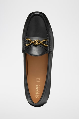 Mocassins en cuir Kosmopolis - Noir