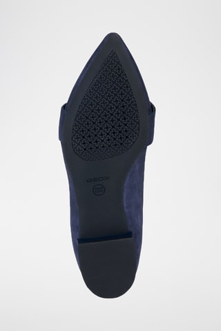 Mocassins en nubuck Charyssa - Bleu marine