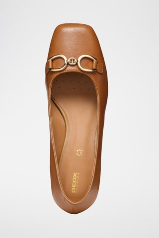 Escarpins en cuir de chèvre Coronilla - Camel