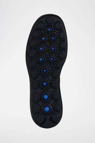 Bottines compensées en cuir de chèvre nubuck Spherica - Gris foncé