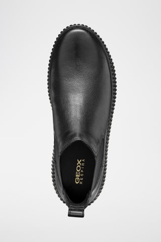 Bottines Chelsea en cuir Graisy - Noir