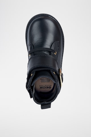 Bottines en cuir nappa Hynde - Noir