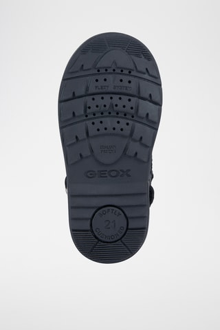 Bottines en cuir nappa Hynde - Noir