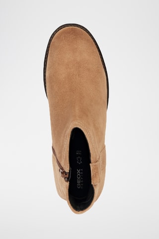 Nubuck Enkellaarzen Larysse - Beige