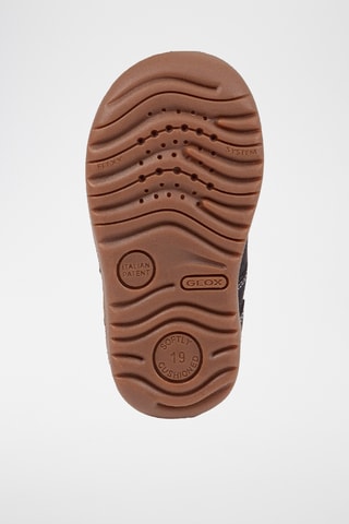 Bottines en cuir Macchia - Bleu marine