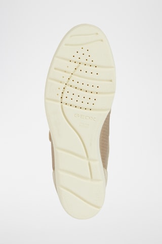 Baskets compensées en cuir de veau nubuck Calzature - Doré et beige