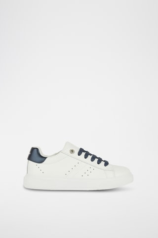 Baskets en cuir Nettuno - Blanc