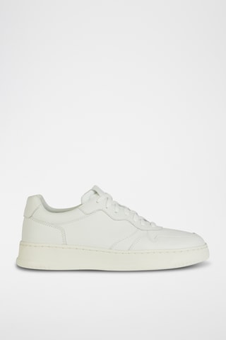 Baskets en cuir de veau Arvier - Blanc