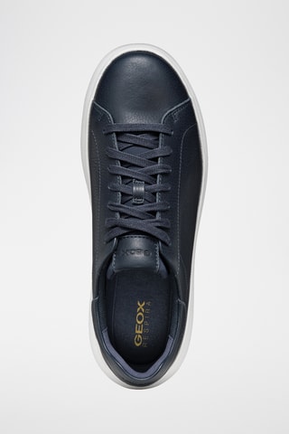 Baskets en cuir Spherica - Bleu marine