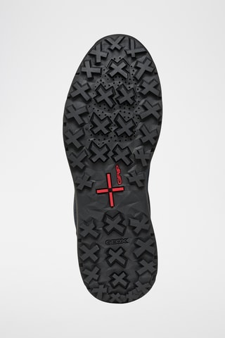 Baskets montantes en cuir Sterratrail - Bleu marine