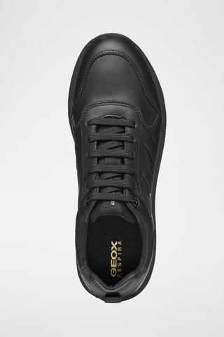 Baskets en cuir de veau Spherica - Noir