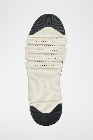 Baskets montantes en cuir Adacter - Bleu marine