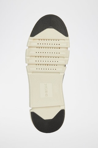 Baskets montantes en cuir Adacter - Bleu marine