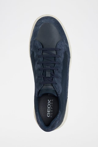 Baskets en cuir Segnale - Bleu marine