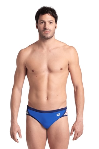 Slip de bain Icons - Bleu