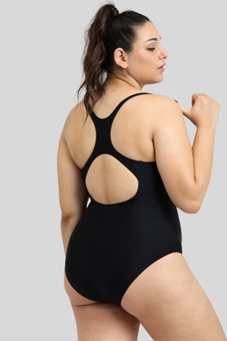 Maillot 1 pièce Solid - Noir