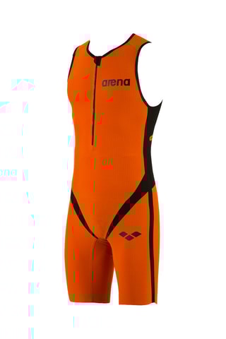 Combinaison de bain - Orange et noir