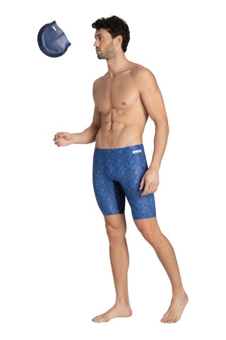 Cycliste de bain - Bleu