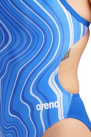 Maillot 1 pièce - Ciel et blanc