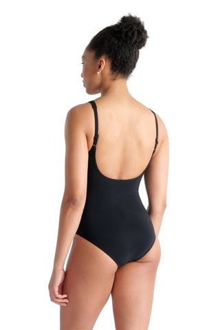 Maillot 1 pièce - Noir et rose