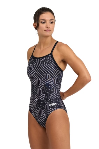 Maillot 1 pièce - Noir et blanc