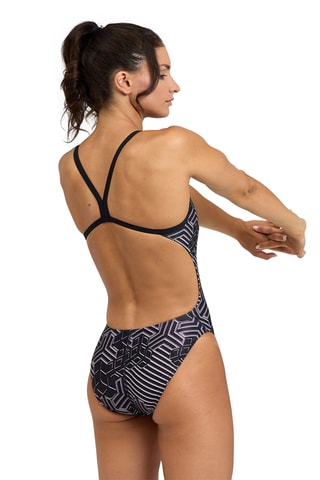 Maillot 1 pièce - Noir et blanc