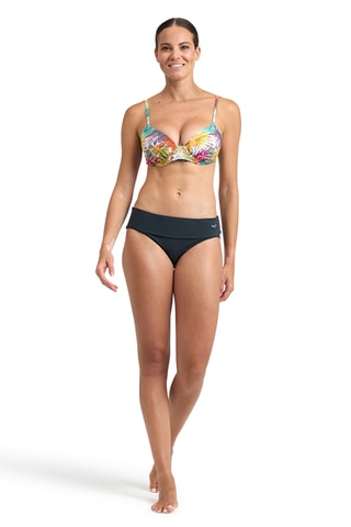 Maillot 2 pièces - Gris foncé et blanc