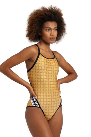 Maillot 1 pièce - Jaune